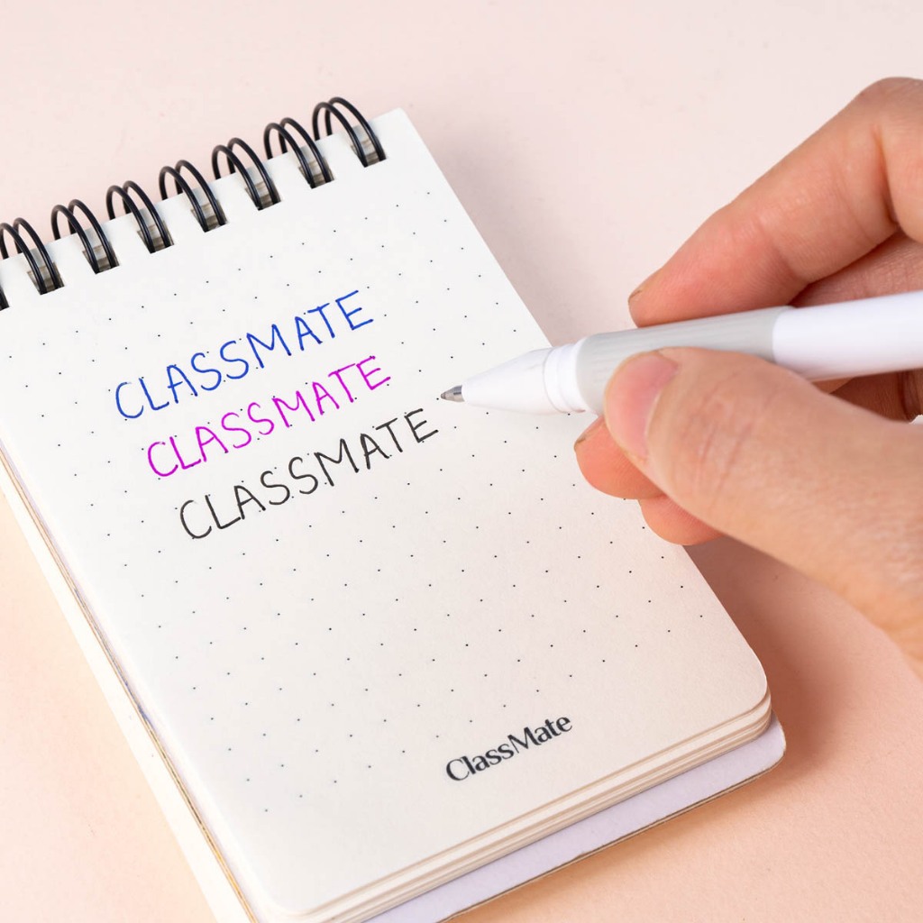Bút Gel Nắp Shine Classmate Bút Nước Ngòi 0.5mm Viết Trơn Mực Xanh Đen Tím Nhanh Khô Dùng Ghi Chép Viết Bài CL-GP114
