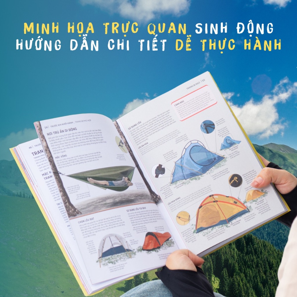 Ảnh Sách - Cẩm nang sinh tồn (Hơn 100 kỹ năng sống còn cho các cuộc phiêu lưu nơi hoang dã) Đinh Tị Books 4