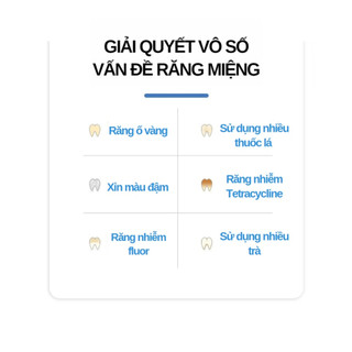 Máy Làm Trắng Răng Smilekit S5 Kèm 4 Ống Gel Hiệu Quả, Nhanh Không Ê Buốt, Bảo Hành 24 Tháng