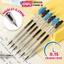Bút Gel Bấm Khô Nhanh Deli G299 - Bút Bi Bút Nước Mực Đều Viết Đẹp Ngòi ST 0.5mm Cho Học Sinh Văn Phòng