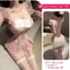 Váy ngủ cúp ngực 2 dây nâng đẩy ngực tròn đầy sexy gợi cảm liền kẹp tất tất đùi