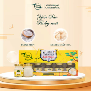 Hộp Quà 10 hũ Yến sào Baby Nest Song Phát 70ml