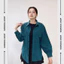 Áo sơ mi nữ tay bồng form rộng dáng basic Áo khoác sơ mi dài tay nhung tăm thời trang oversize bigsize T1060G