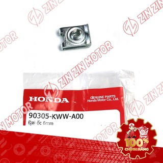 Đai Ốc Kẹp 6MM Bắt Dè Trước Wave Alpha 2017 - 2023 2024 - 2025 90305-KWW-A00 Chính Hãng - ZZM