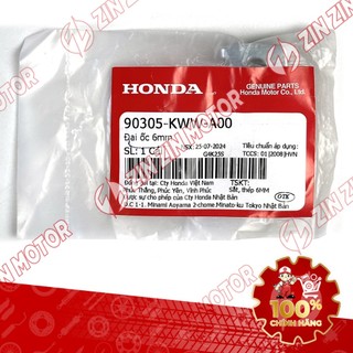 Đai Ốc Kẹp 6MM Bắt Dè Trước Wave Alpha 2017 - 2023 2024 - 2025 90305-KWW-A00 Chính Hãng - ZZM