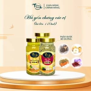 Hũ lẻ 140ml tổ yến chưng Song Phát hỗ trợ đề kháng bổ sung dinh dưỡng ăn ngon ngủ sâu tiêu hóa tốt