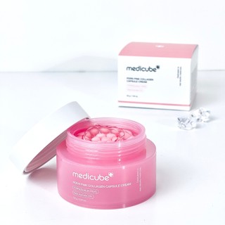 Kem dưỡng viên nang Medicube PDRN Pink Collagen Capsule Cream căng bóng da 55ml Duduhouse