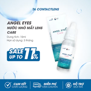 Nước nhỏ mắt lens An.gel Ey.es Ca.re, Nước mắt nhân tạo cho kính áp tròng dành cho mắt nhạy cảm 15ml