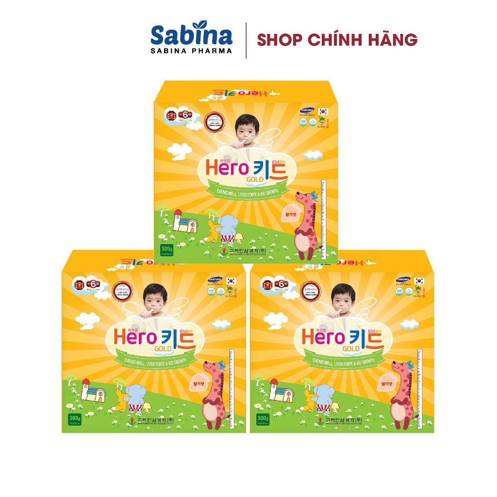Ảnh 3H Herokid Gold –Thực phẩm bảo vệ sức khỏe bổ sung Canxi và Vitamin D3, kẽm cho trẻ từ 1 tuổi. 1Hộp_30 gói-10g 1