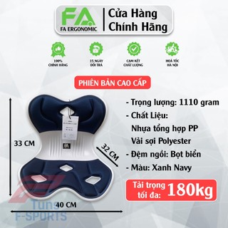 (Chính Hãng) Ghế Công Thái Học FA – Phiên Bản Cao Cấp – Thiết Kế Chống Gù, Chỉnh Dáng, Ngồi Lâu Không Mỏi