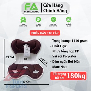 (Chính Hãng) Ghế Công Thái Học FA – Phiên Bản Cao Cấp – Thiết Kế Chống Gù, Chỉnh Dáng, Ngồi Lâu Không Mỏi