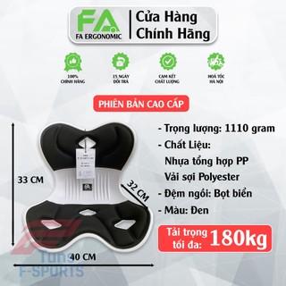(Chính Hãng) Ghế Công Thái Học FA – Phiên Bản Cao Cấp – Thiết Kế Chống Gù, Chỉnh Dáng, Ngồi Lâu Không Mỏi