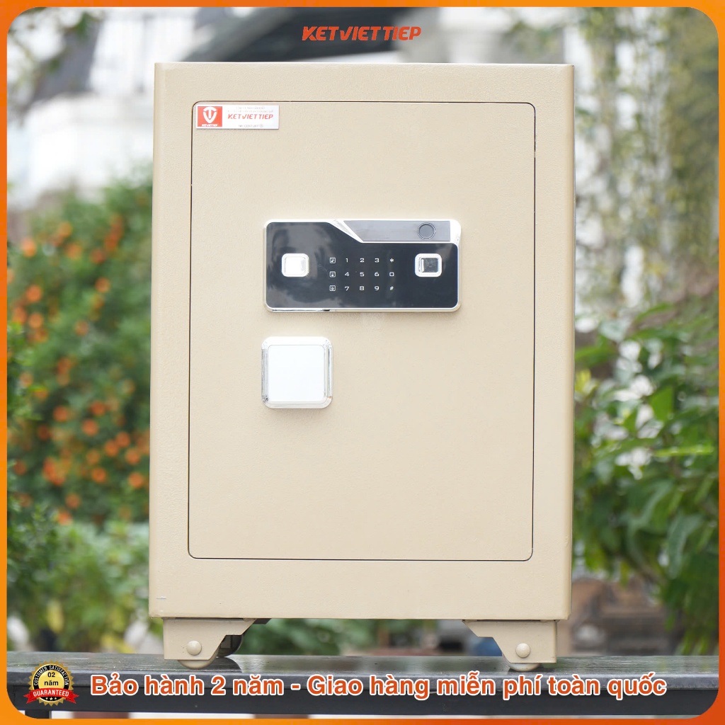 Két Sắt Việt Tiệp SC90VTDT Vân Tay Điện Tử Kết Nối Thông Minh Về Điện Thoại