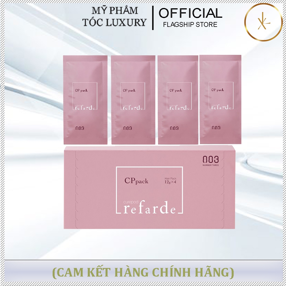 Kem hấp tóc 003 CUREPOD REFARDE CP PACK 4x12ml | Shopee Việt Nam