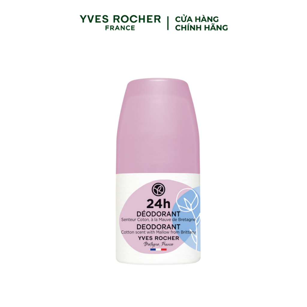 Ảnh Lăn khử mùi ngăn mùi suốt 24H - 48H Yves Rocher 50ml 1