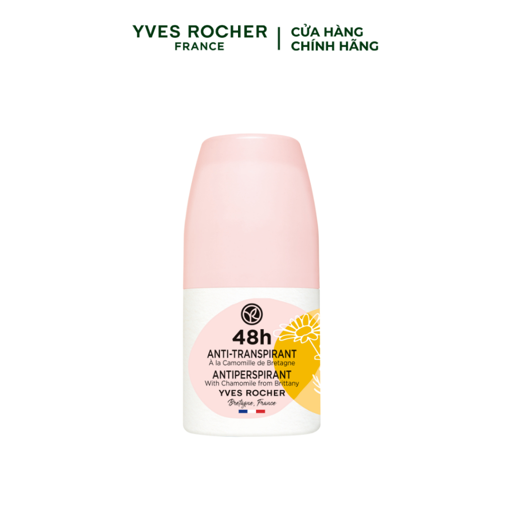 Ảnh Lăn khử mùi ngăn mùi suốt 24H - 48H Yves Rocher 50ml 2