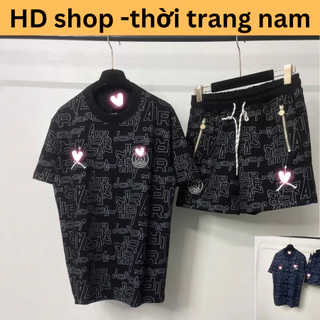 Bộ Quần Áo Nam Joeir Paris Mùa Hè In Logo Toàn Thân Full Áo Siêu Chất - Bộ Quần Áo Nam Nữ PSG Thêu Logo Cao cấp
