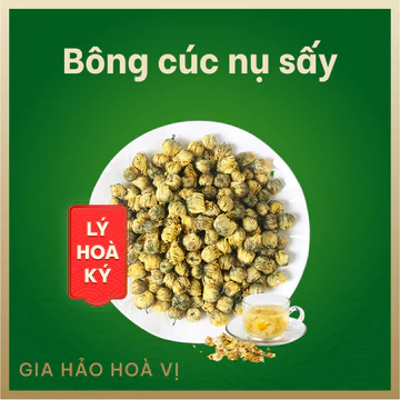 Bông Cúc Nụ, Trà Hoa Cúc, Cúc Vàng, Cúc Chi, Thơm Tự Nhiên, Pha Trà - Lý Hòa Ký