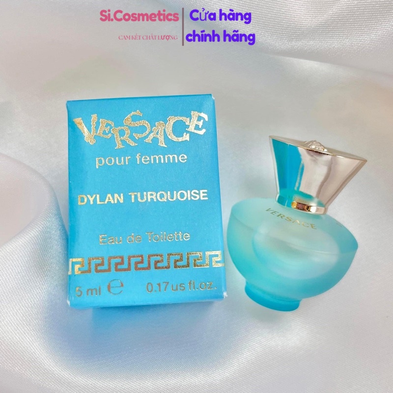 [ Minisize 5ml ] Nước Hoa nữ  Versace Pour Femme Dylan Turquoise 5ml