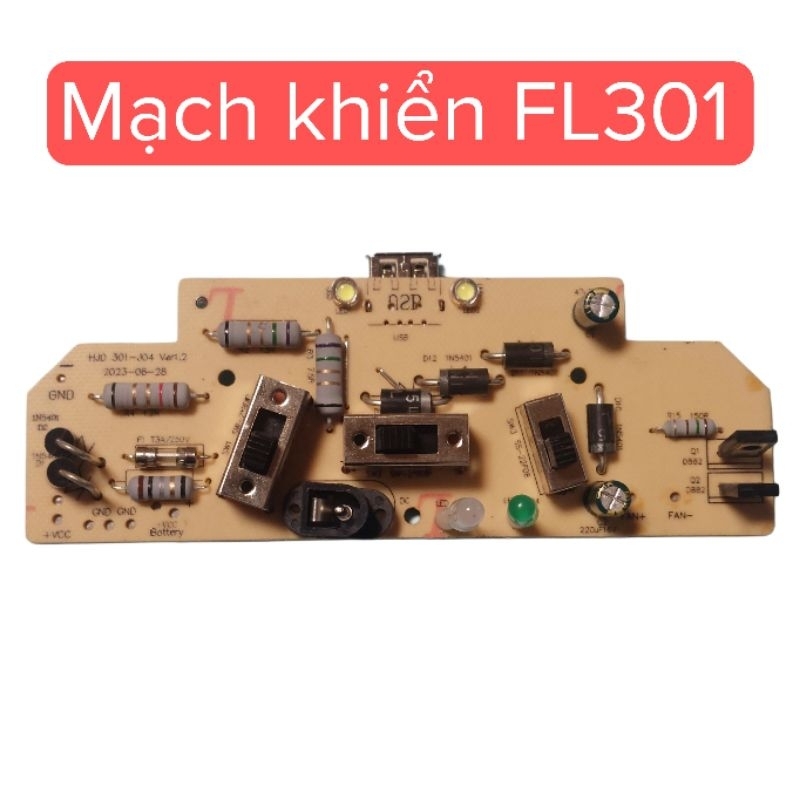 Bo mạch điều khiển quạt tích điện honjianda FL 301 | Shopee Việt Nam