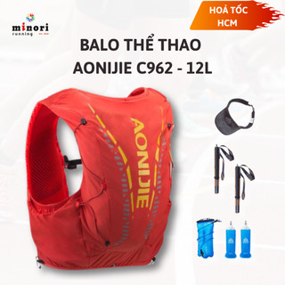 Balo Vest Nước Chạy Bộ Chạy Trail Aonijie C962 ôm sát thấm hút - Minori Store
