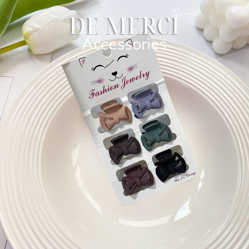 Kẹp tóc De Merci Accessories mini nơ dễ thương