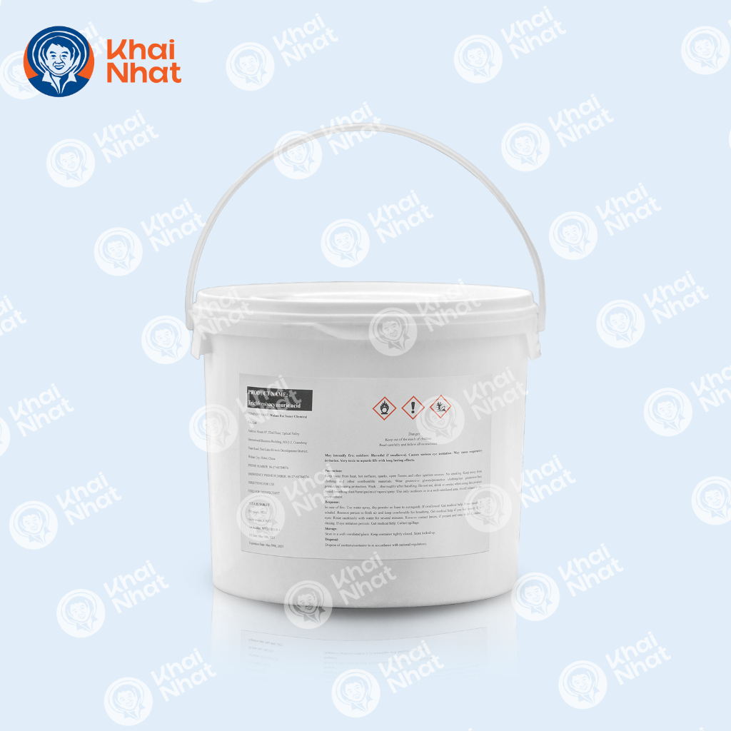Clo xử lý nước Khai Nhật Xô 5Kg dạng viên sủi 2g xử lý nước, Clo viên,TCCA diệt khuẩn ,clo bể bơi
