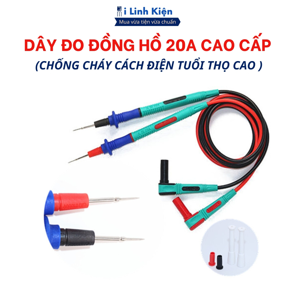 Que đo đồng hồ 20A loại xịn chống cháy cách điện tuổi thọ cao bền bỉ chất lượng ilinhkien