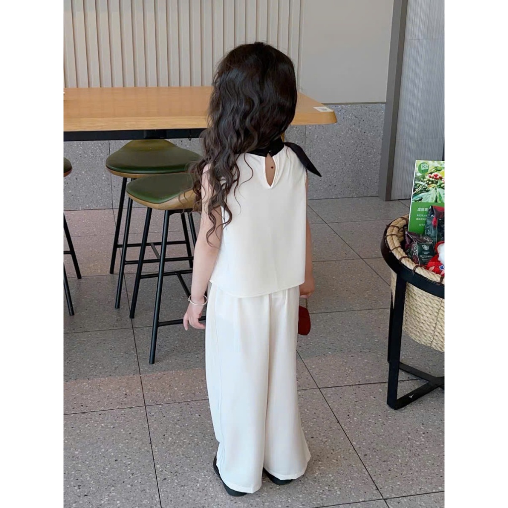 Sét bộ ống rộng quần dài cho mẹ và bé đi chơi đủ size cho mẹ và bé gái 12-55kg