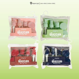 Bộ Chiết Mỹ Phẩm 6 Món Chai Lọ Jary Travel Bottles