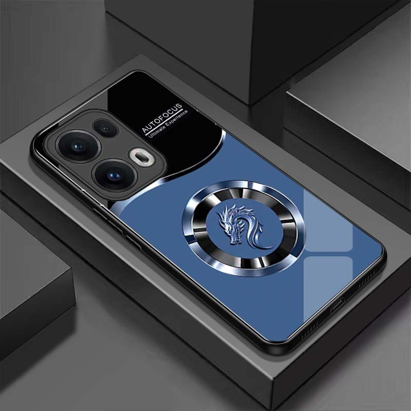 Ốp Lưng cho OPPO RENO 13F 5G, RENO 13 5G Mặt lưng kính cường lực, cao cấp Họa tiết