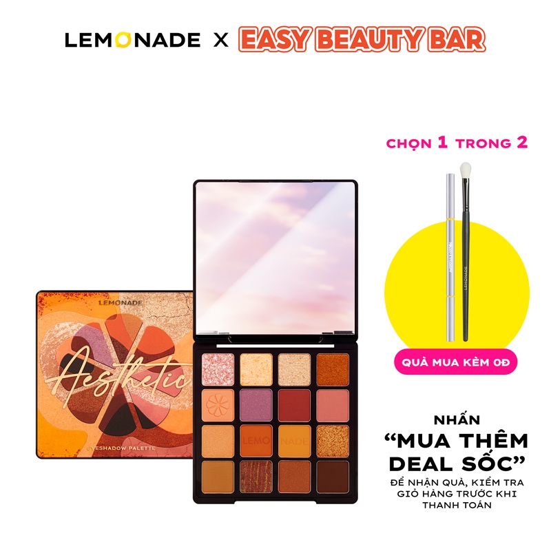Ảnh Bảng phấn mắt Lemonade Aesthetic Eyeshadow Palette 20.8g 1