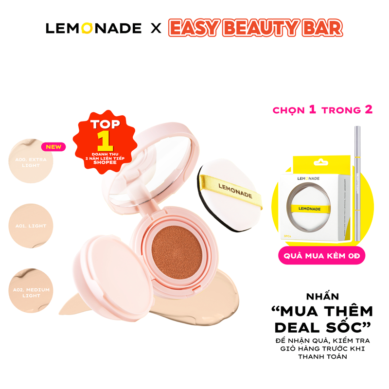 Ảnh Phấn nước siêu kiềm dầu Lemonade Supermatte Cushion 15g 1