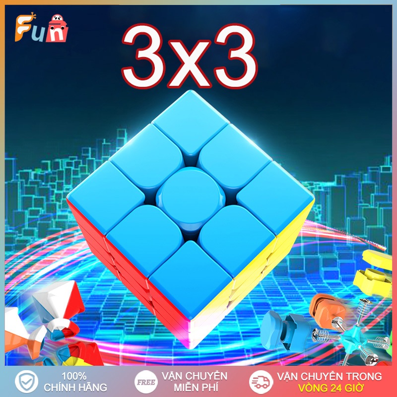 [2 sản phẩm] Đồ Chơi Khối Lập Phương 3×3 4×4 Không Có Nhãn Dán Đồ Chơi Trí Tuệ Trẻ Em Phát Triển Tư Duy