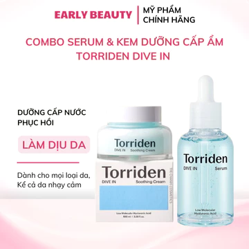 Kem dưỡng TORRIDEN Serum tinh chất TORRIDEN DIVE IN cấp ẩm, phục hồi và làm dịu da nhạy cảm – Early Beauty