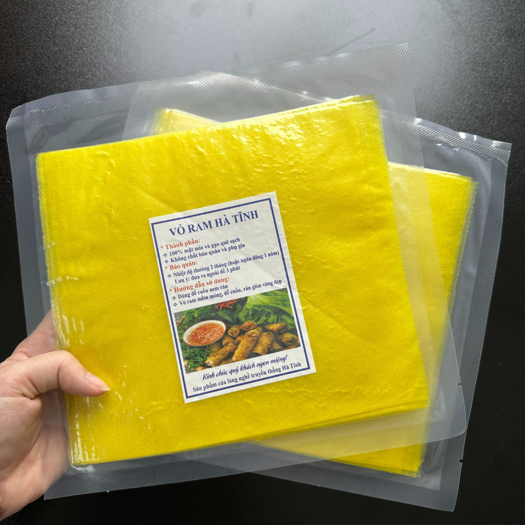 Vỏ Ram Hà Tĩnh Loại Ngon _ COMBO Bánh Tráng Cuốn Nem Chiên Giòn, Hàng Chuẩn .                    CẢM ƠN ĐÃ ĐẶT HÀNG !!!.