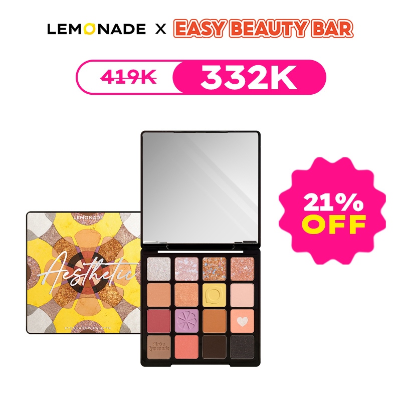 Ảnh Bảng phấn mắt LEMONADE AESTHETIC Eyeshadow Palette Version 2 20.8g 1