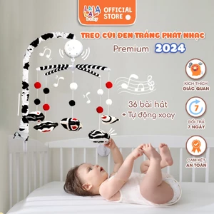 Đồ chơi treo cũi phát nhạc Lalala baby đồ chơi treo nôi cho trẻ 36 bài hát Baby Crib Mobile
