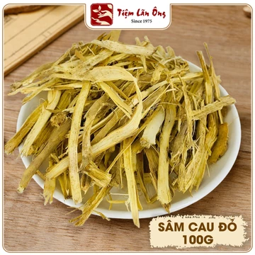 Sâm cau đỏ khô 100g, sâm cau thái phiến, hỗ trợ bổ thận, mạnh gân cốt, tăng cường sinh lý nam