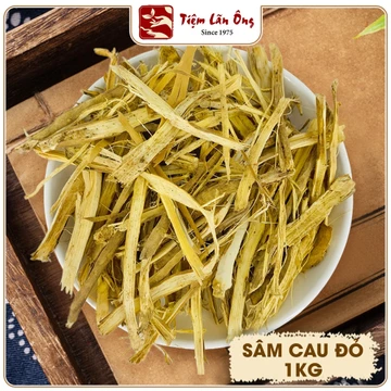 Sâm cau đỏ khô 1kg, sâm cau thái phiến, hỗ trợ bổ thận, mạnh gân cốt, tăng cường sinh lý nam
