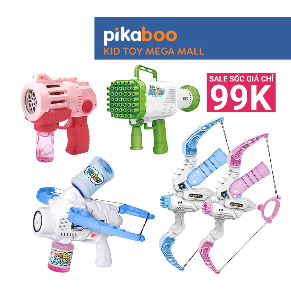 Đồ Chơi Bong Bóng Phun Nước Pikaboo An Toàn Cho Bé - Chỉ 49K!