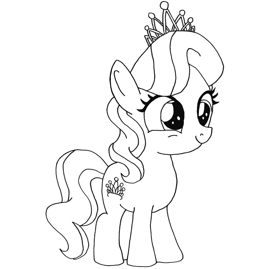 Bộ 50 tranh tô màu NGỰA PONY - TÌNH BẠN DIỆU KỲ khác nhau không trùng lặp cho bạn thỏa sức sáng tạo