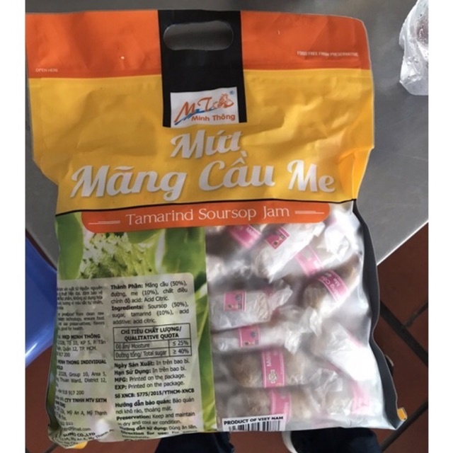 300g kẹo mãng cầu me chua ngọt_hàng Minh Thông