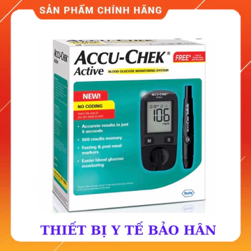 ACCU CHEK ACTIVE 25 que hoặc 50 que - Que thử đường huyết chính hãng Accu-chek Active