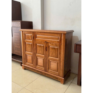 Tủ giày 3 cánh hương đá hương xám đẹp chắc chắn