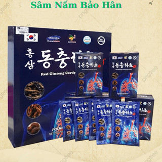 NƯỚC HỒNG SÂM LINH CHI ĐÔNG TRÙNG HẠ THẢO HÀN QUỐC, 30 GÓI