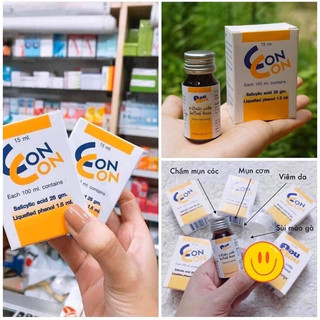 [Chính Hãng] Gel Chấm Mụn Cóc Mụn Ruồi, Mụn Thịt ConCon Thái Lan 15ml - CÔ THƯ MARKET