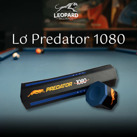 Lơ bida Predator 1080 - Lơ cá nhân cao cấp siêu mịn - Leopard Billiards