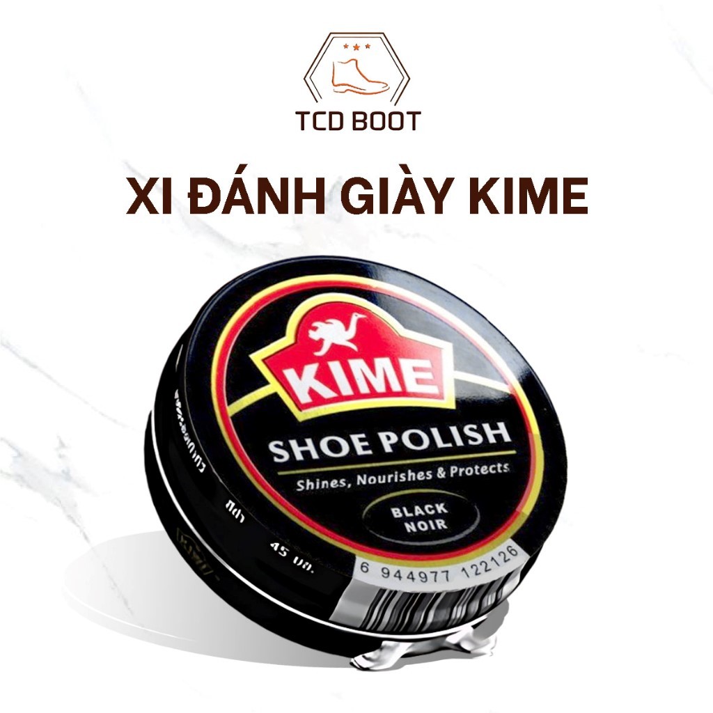 [Quà tặng] Xi đánh giày KIME Si sáp đánh đồ da hoặc Ví da nam cao cấp, Bóp nam có nhiều ngăn - Xưởng Giày Chelsea Boot