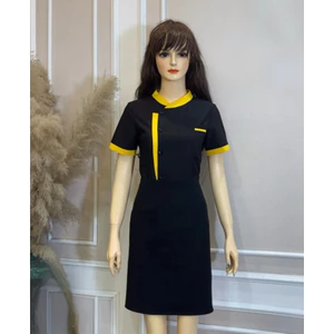 Đồng phục phục vụ nhà hàng chất liệu cotton lạnh hàng thiết kế